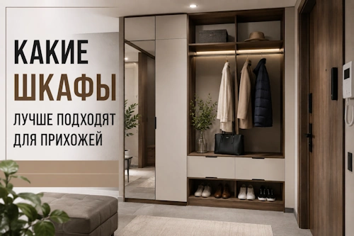 Какие шкафы лучше подходят для прихожей